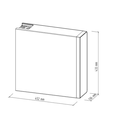 Ecosoft CROSS 60 tiesioginio srauto atvirkštinio osmoso filtras, KAINA: 376.71293, KODAS: MO3400PECO | 002