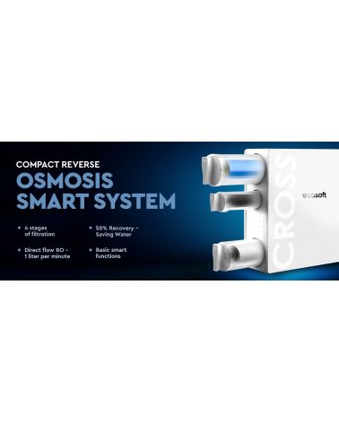 Ecosoft CROSS 60 tiesioginio srauto atvirkštinio osmoso filtras, KAINA: 376.71293, KODAS: MO3400PECO | 0012