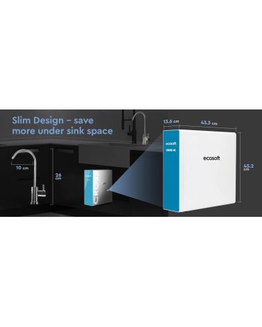 Ecosoft CROSS 60 tiesioginio srauto atvirkštinio osmoso filtras, KAINA: 376.71293, KODAS: MO3400PECO | 0015