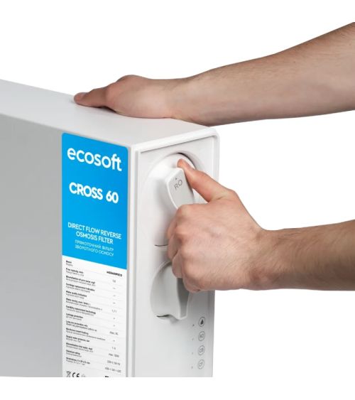 Ecosoft CROSS 60 tiesioginio srauto atvirkštinio osmoso filtras, KAINA: 376.71293, KODAS: MO3400PECO | 002