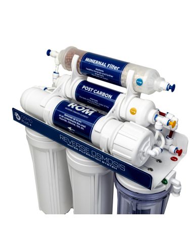 Atvirkštinio osmoso sistema OsmoPlus RO6 Pro 100 GPD, KAINA: 147, KODAS: RO6-LUX | 003