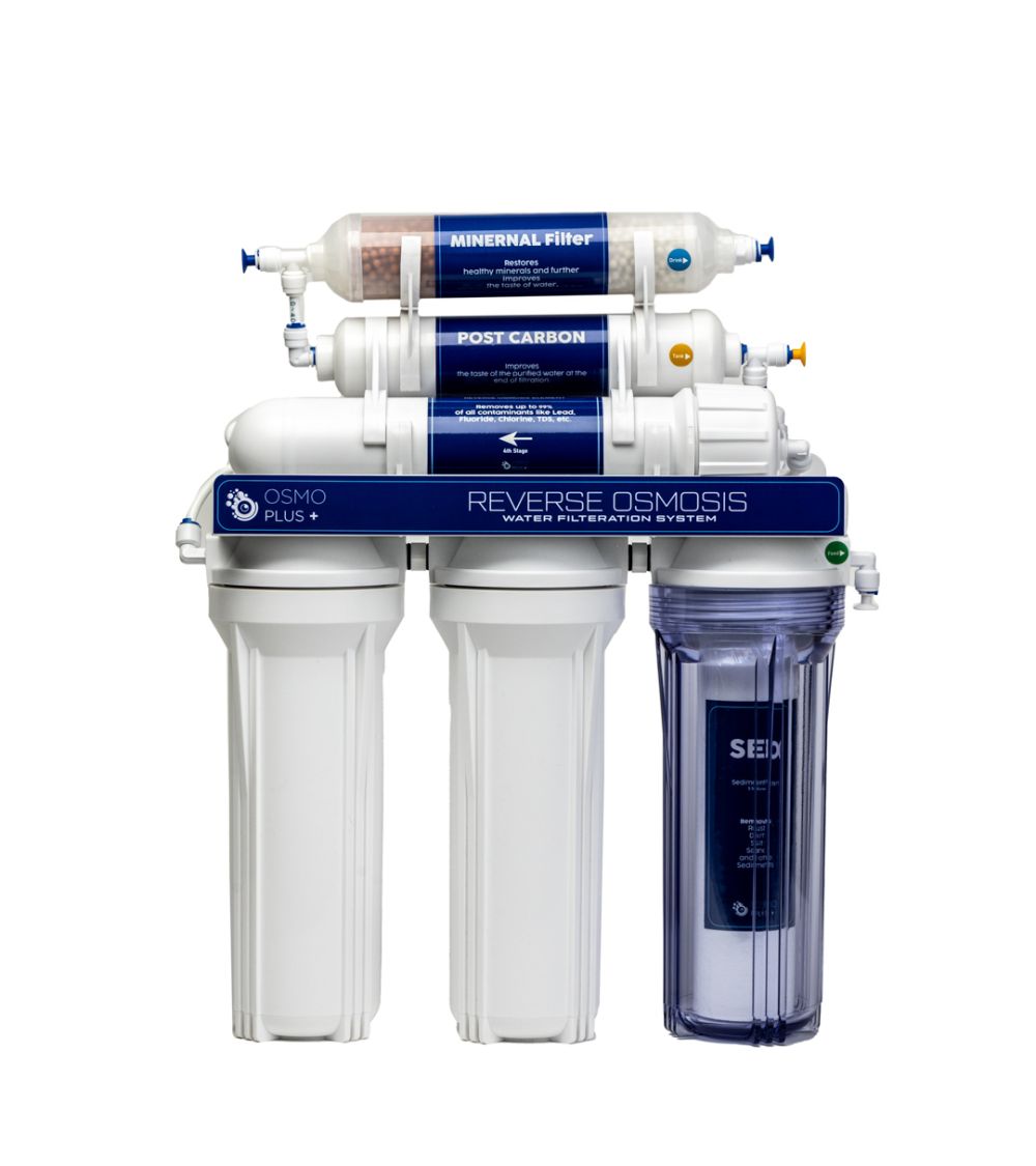 Atvirkštinio osmoso sistema OsmoPlus RO6 Pro 100 GPD, KAINA: 147, KODAS: RO6-LUX | 001