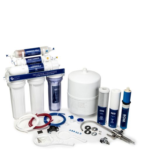Atvirkštinio osmoso sistema OsmoPlus RO6 Pro 100 GPD, KAINA: 147, KODAS: RO6-LUX | 001