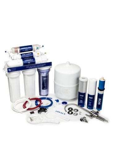 Atvirkštinio osmoso sistema OsmoPlus RO6 Pro 100 GPD, KAINA: 147, KODAS: RO6-LUX | 002