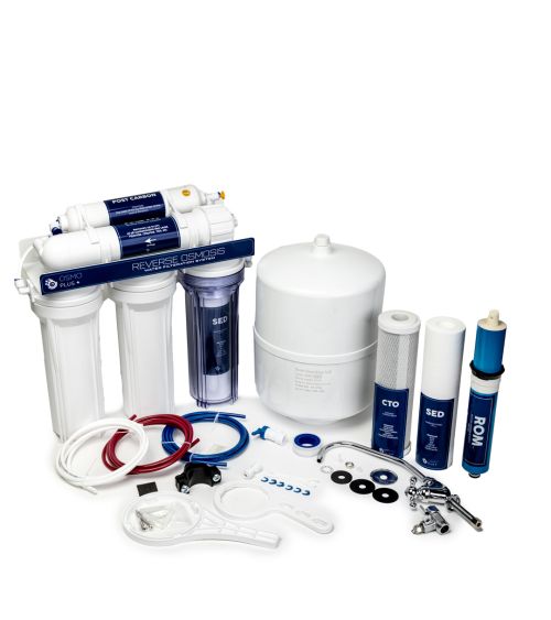 Atvirkštinio osmoso sistema OsmoPlus RO5 Pro 100 GPD, KAINA: 132.5, KODAS: RO5-LUX-GP | 001