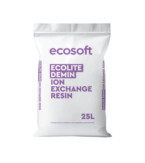 „Ecosoft Ecolite Demin“ subalansuoto mišraus sluoksnio jonų mainų derva, KAINA: 8.479999, KODAS: ECOLITED25 | 001