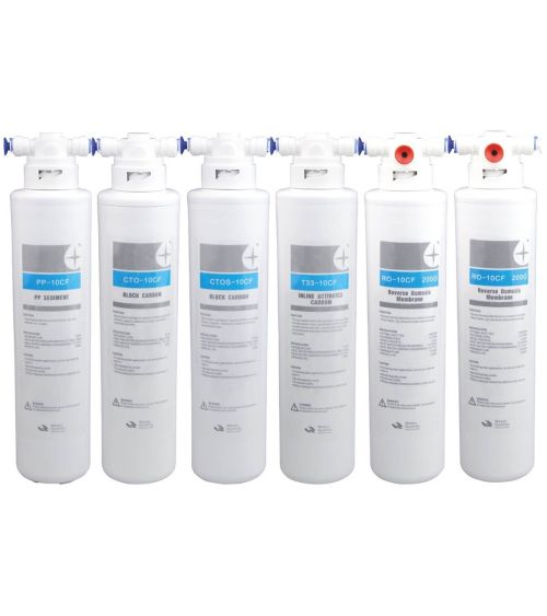 Kasečių rinkinys WaterLovers Snow Burg sistemoms + 2x250 GPD membranos, KAINA: 245.213998, KODAS: SET-MEM-S02 | 001