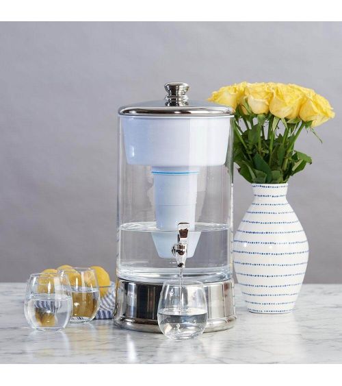 ZEROWATER 40 STIKLINIŲ / 9.5L STIKLINIS DOZATORIUS, KAINA: 152.92, KODAS: ZBD-040-1-GP | 001