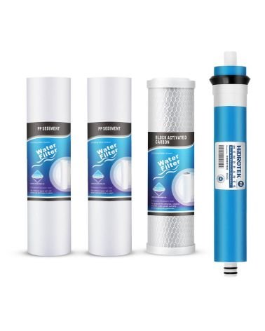 Kasečių rinkinys AQUARIUS MAXI – RO SISTEMAI + 150 GPD membrana, KAINA: 42.388998, KODAS: SET-AQMAXI-MEM150 | 001