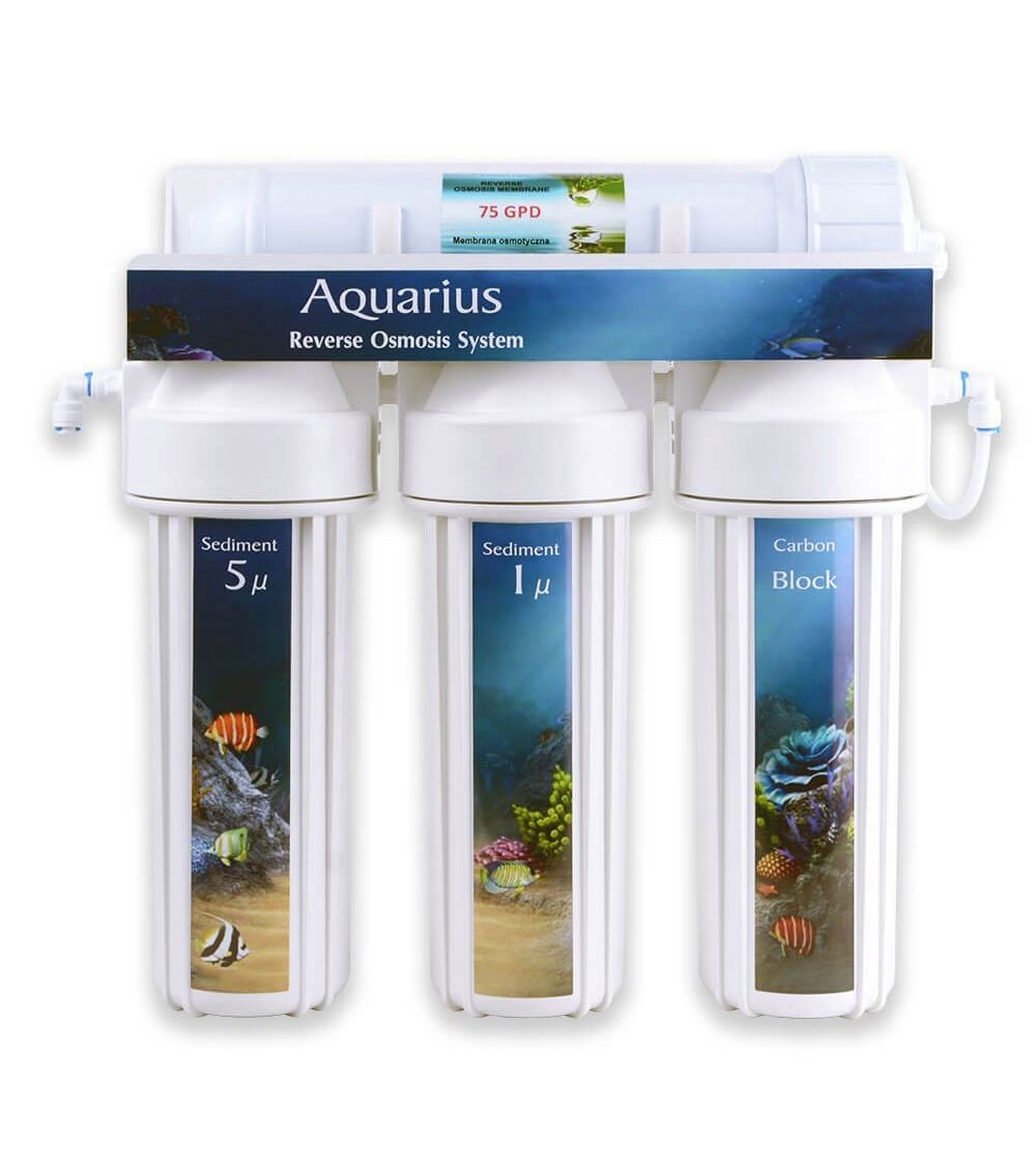 WaterLovers Aquarius MAXI - RO sistema akvariumams 75 GPD, KAINA BE PVM: 66.115702, KODAS: AQ-MAXI-75 | 003