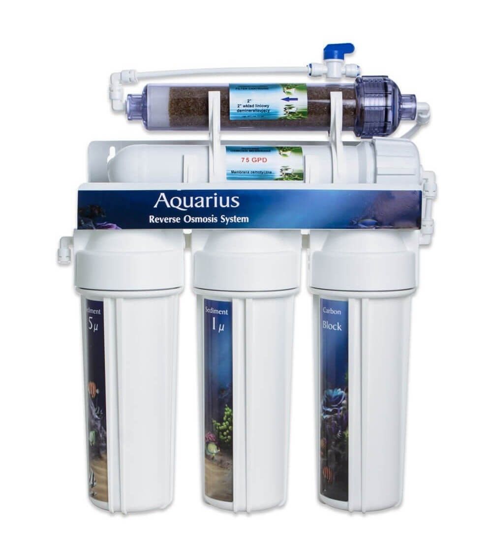 WaterLovers Aquarius MAXI - DEMI - RO sistema akvariumams 75 GPD, KAINA BE PVM: 78.512397, KODAS: AQ-MAXI-75-DEMI | 001