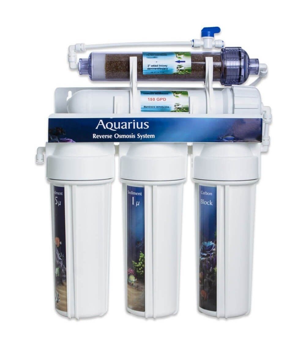 WaterLovers Aquarius MAXI - DEMI - RO sistema akvariumams 150 GPD, KAINA BE PVM: 90.909091, KODAS: AQ-MAXI-150-DEMI | 001