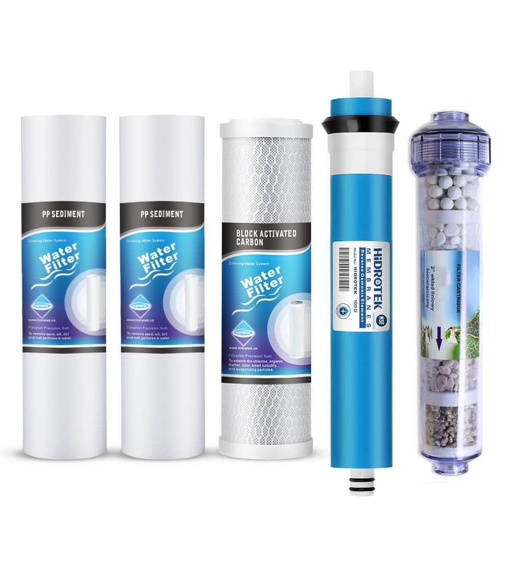 Kasečių rinkinys OSMO PLUS sistemai + 100 GPD membrana, KAINA: 30.960499, KODAS: SET-MEM100-OP | 001