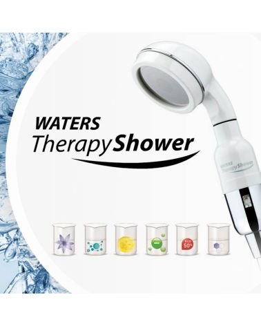 PRABANGI DUŠO GALVUTĖ - FILTRAS „WATERS THERAPY SHOWER MAX“  (CITRINŲ KVAPO), KAINA BE PVM: 90, KODAS: SF-THERAPY-MAX-X2-LEMON |