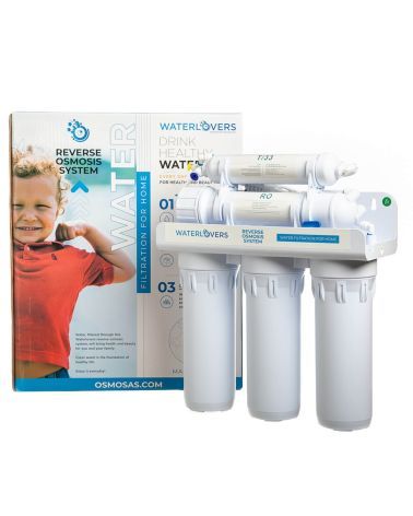 Atvirkštinio osmoso sistema WaterLovers RO5 V1 100 GPD, KAINA BE PVM: 130.000001, KODAS: RO5-V1 | 001