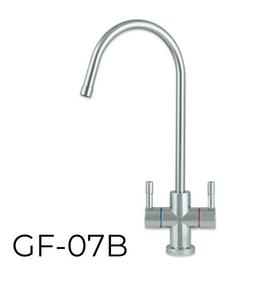 RO sistemai skirtas dvigubas vandens čiaupas WaterLovers GF 07B, KAINA BE PVM: 21.487603, KODAS: GF-07B | 001
