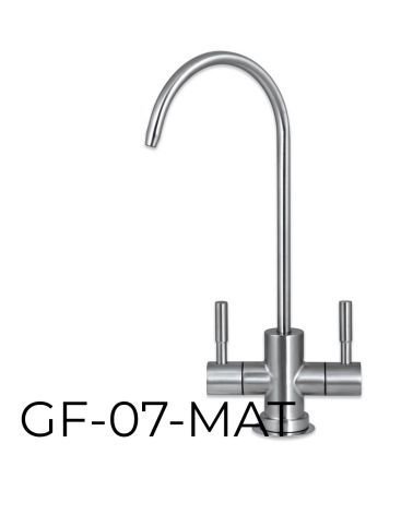 RO sistemai skirtas dvigubas vandens maišytuvas WaterLovers GF 07 MAT, KAINA: 66.14, KODAS: 21-GF-07-BL-MAT-GP | 001