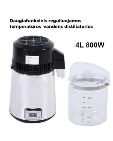 Distiliatorius WaterForLife Glass Plus, KAINA BE PVM: 175, KODAS: WATERFORLIFE-PURO | 001