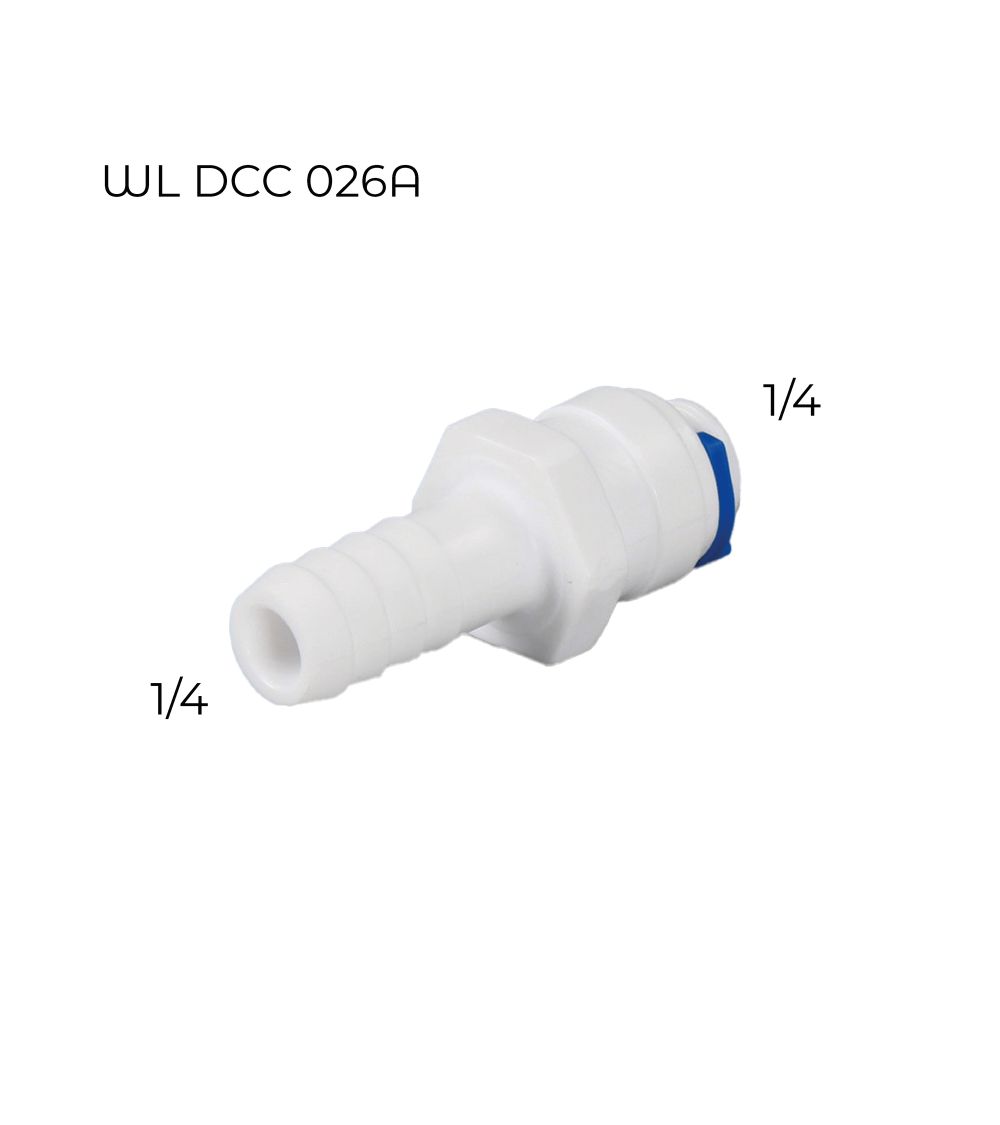 "-" FORMOS RO JUNGTIS SU IŠORINE 10mm JUNGTIMI - V1/4 | 10mm, KAINA: 1.460001, KODAS: DCC-026A | 001