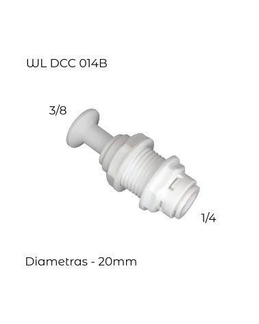 "-" FORMOS PERTVAROS JUNGTIS RO - V1/4 | V3/8 | ⌀20mm, KAINA: 3.99, KODAS: DCC-014B | 001