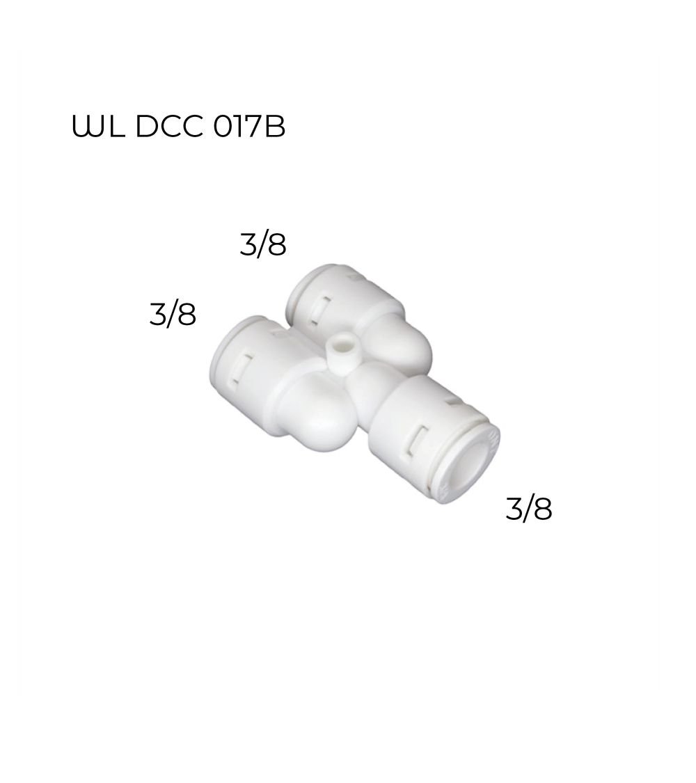 "Y" FORMOS RO JUNGTIS - V3/8 | V3/8 | V3/8, KAINA: 3.99, KODAS: DCC-017B | 001