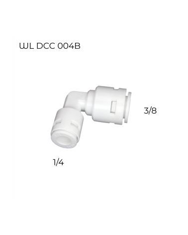 "L" FORMOS RO ALKŪNĖ SU RO JUNGTIMIS - V3/8 | V1/4, KAINA: 3.46, KODAS: DCC-004B | 001
