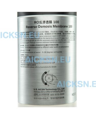 Aicksn buitinės sistemos (H-RO3/H-RO4DZ) membrana 100GPD, KAINA: 27.23, KODAS: AKS-H-MEM-100G | 002
