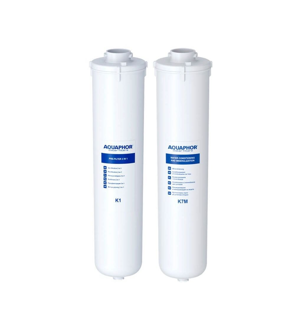 AQUAPHOR FILTRŲ KOMPLEKTAS K1-K7M, KAINA: 33.003, KODAS: SET-K1-K7M | 001