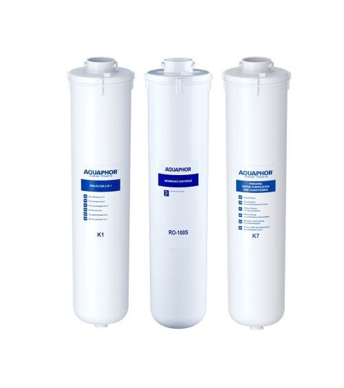 AQUAPHOR FILTRŲ KOMPLEKTAS K1-100S-K7, KAINA: 84.493, KODAS: SET-K1-100S-K7 | 001