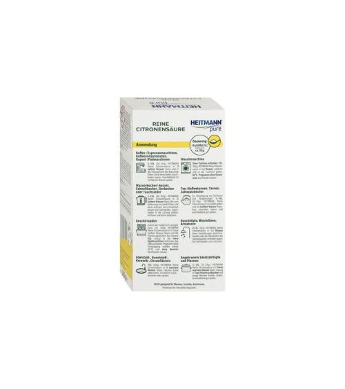 HEITMANN KALKIŲ VALIKLIS 350 G (MILTELIAI CITRINŲ RŪGŠTIES PAGRINDU), KAINA: 4.9, KODAS: HEITMANN-350 | 001