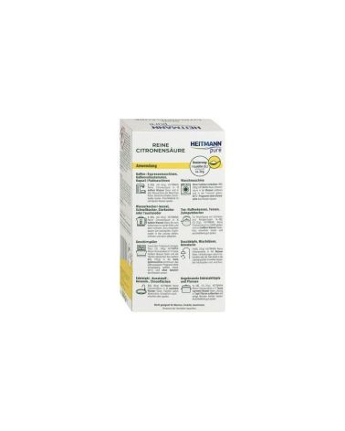 HEITMANN KALKIŲ VALIKLIS 350 G (MILTELIAI CITRINŲ RŪGŠTIES PAGRINDU), KAINA: 4.9, KODAS: HEITMANN-350 | 002