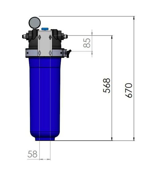 AQUAPHOR OSMOSO SISTEMA APRO-120, KAINA BE PVM: 1431.404959, KODAS: APRO-120 | 0013