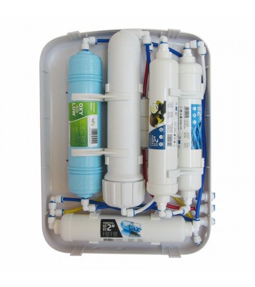 Atvirkštinio osmoso sistema - RO6-SLIM-REDOX-75, KAINA: 230, KODAS: RO6-SLIM-REDOX-75 | 001
