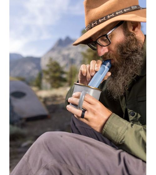 LIFESTRAW PEAK SERIJOS FILTRAS (tamsiai pilkas), KAINA BE PVM: 26.404959, KODAS: 7640144286309 | 004