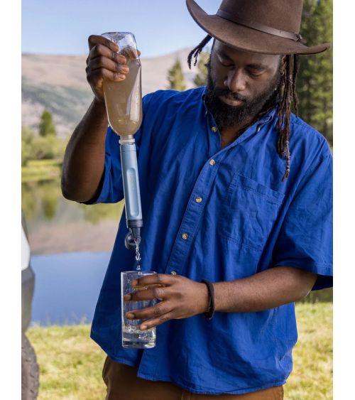 LIFESTRAW PEAK SERIJOS FILTRAS (tamsiai pilkas), KAINA BE PVM: 26.404959, KODAS: 7640144286309 | 005