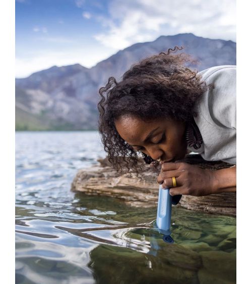 LIFESTRAW PEAK SERIJOS FILTRAS (tamsiai pilkas), KAINA: 31.95, KODAS: 7640144286309-GP | 001