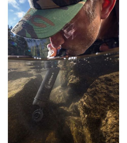 LIFESTRAW PEAK SERIJOS FILTRAS (tamsiai pilkas), KAINA: 31.95, KODAS: 7640144286309-GP | 001