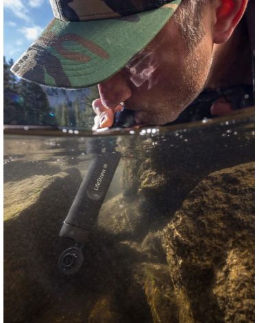 LIFESTRAW PEAK SERIJOS FILTRAS (tamsiai pilkas), KAINA BE PVM: 26.404959, KODAS: 7640144286309 | 009