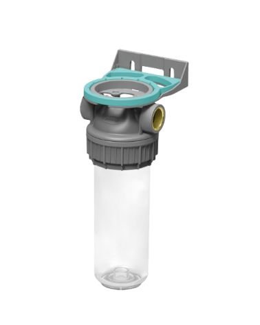 Plastic housing filter 3P ECO 9" ¾ transparent PET bowl 1 – 1" (EN), KAINA: 0, KODAS: FCPP3P0150 | 001