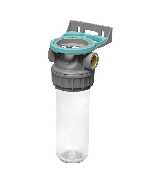 Plastic housing filter 3P housing ECO 9" ¾ transparent PET bowl ¾ – ¾" (EN), KAINA: 0, KODAS: FCPP3P0130 | 001