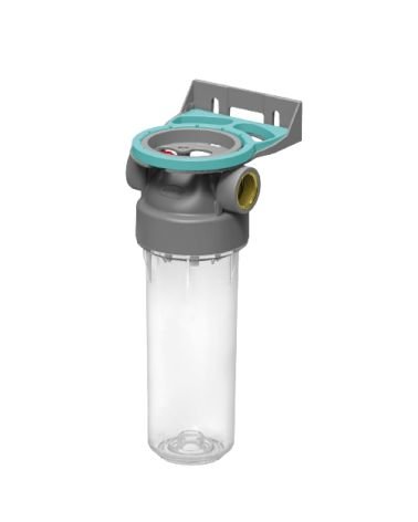 Plastic housing filter 2P ECO 9" ¾ transparent PET bowl 1 – 1" (EN), KAINA: 0, KODAS: FCPP2P0150 | 001