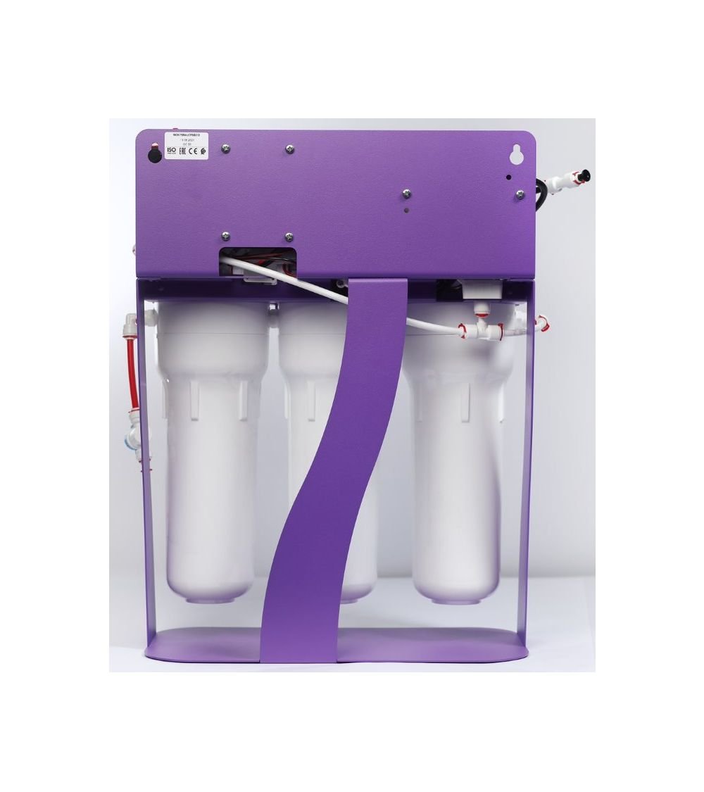 P'URE Alkafuse reverse osmosis filter on metal rack with pump (EN), KAINA: 380, KODAS: MO675MALCPSECO | 001