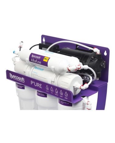 P'URE Alkafuse reverse osmosis filter on metal rack with pump (EN), KAINA: 380, KODAS: MO675MALCPSECO | 003