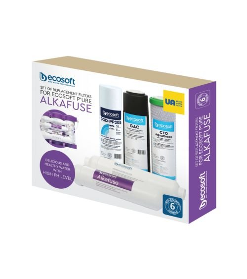 Ecosoft P'URE Alkafuse 5 kasečių rinkinys, KAINA: 38.93, KODAS: CHV5PUREALC-GP | 001