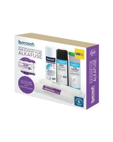 Ecosoft P'URE Alkafuse 5 kasečių rinkinys, KAINA: 38.93, KODAS: CHV5PUREALC-GP | 002