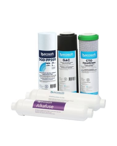 Ecosoft P'URE Alkafuse 5 kasečių rinkinys, KAINA: 38.93, KODAS: CHV5PUREALC-GP | 001