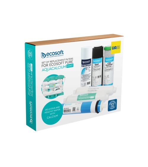P'URE AquaCalcium Mint 6 pakaitinių filtrų pakuotė, KAINA: 58, KODAS: CHV6PUREMAC-GP | 001