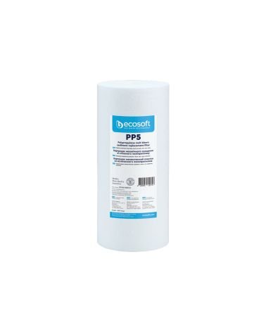 Ecosoft PP nuosėdų filtras BB10 4,5″×10″ 5 mikronai, KAINA: 7.61816, KODAS: CPV45105ECO | 001