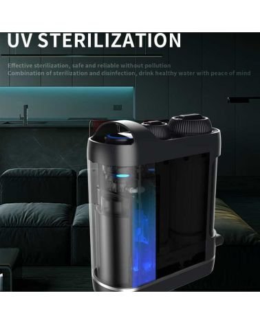 MODERNI ATVIRKŠTINIO OSMOSO SISTEMA SU VANDENILIO GENERATORIUMI IR UV LEMPA OSMOPLUS H2, KAINA: 1083.7, KODAS: OSMOPLUS-H2-GP | 