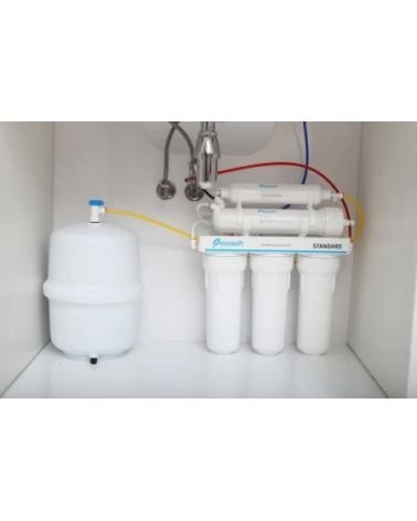Atvirkštinio osmoso sistema ECOSOFT RO5 su mineralizacija, KAINA: 145.87, KODAS: MO550MECOSTD-GP | 006